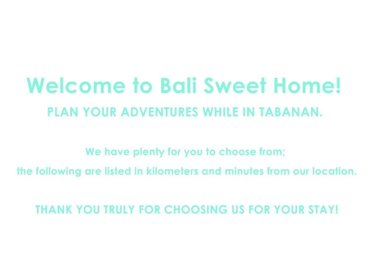 Coliving Bali Sweet Home Kost Lengkap Di Tabanan Kota ภายนอก รูปภาพ